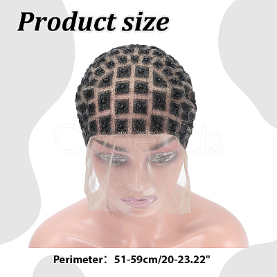 Fibre Wig Hair DIY-WH0750-332B-1
