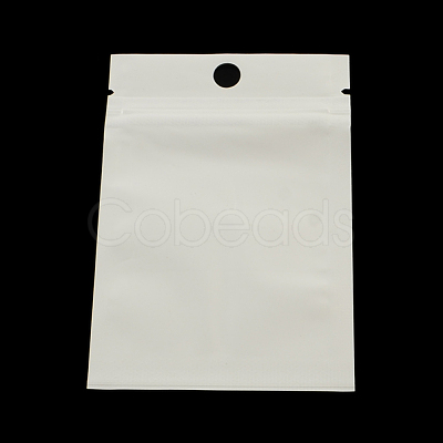 Pearl Film Plastic Resealable Packaging Bags X-OPP-R002-04-1