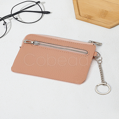 PU Leather Zipper Wallets ABAG-WH0048-34A-1