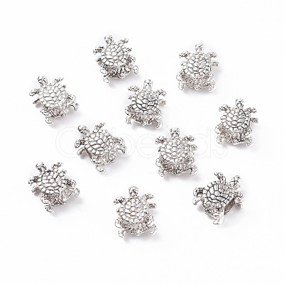 Tibetan Style Alloy European Beads PALLOY-H170-23P-1