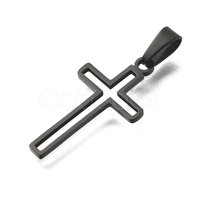Ion Plating(IP) 304 Stainless Steel Pendants STAS-G217-13B-1