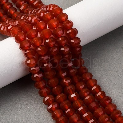 Natural Agate Beads Strands G-P587-D05-02-1