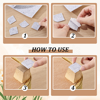 3M Self-Adhesive Felt Fabric Roll DIY-WH0816-010B-1-1