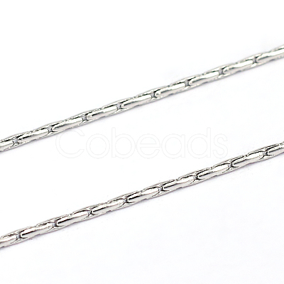 Tarnish Resistant 304 Stainless Steel Boston Link Chains CHS-L001-172-1