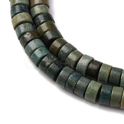 Natural Shoushan Jade Beads Strands G-L624-I09-3x6mm-1