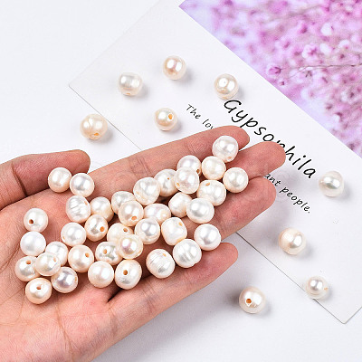 Natural Cultured Freshwater Pearl Beads X-PEAR-N020-09A-1