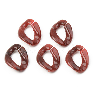 Opaque Acrylic Linking Rings OACR-S038-005A-B01-1