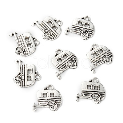 Tibetan Style Alloy Pendants X-TIBE-T010-24AS-RS-1