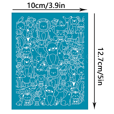 Silk Screen Printing Stencil DIY-WH0341-313-1