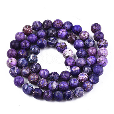 Natural American Turquoise Beads Strands X-G-S369-001B-B10-1