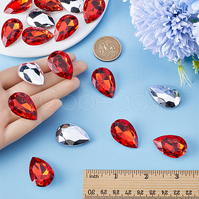 Gorgecraft Taiwan Acrylic Rhinestone Cabochons KY-GF0001-48-1