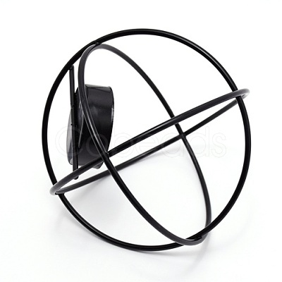 Iron Candle Holder AJEW-WH0002-09B-1