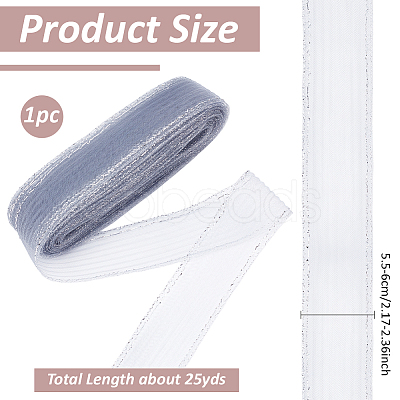 Polyester Mesh Fabric DIY-WH0671-002B-1