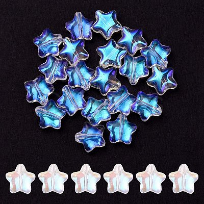 Transparent Glass Beads GLAA-YW0003-11-1