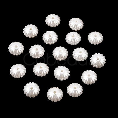 ABS Plastic Imitation Pearl Beads PL-CBA8DB3-20-1