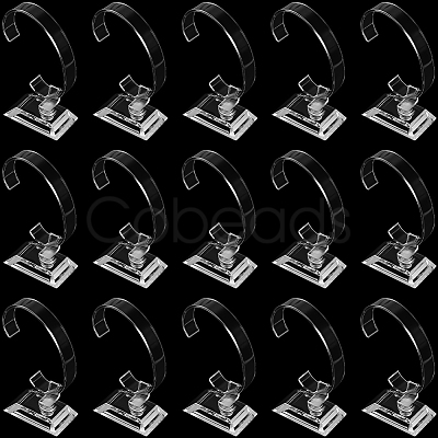 C Shaped ABS Plastic Single Bracelet Display Stands BDIS-WH20001-03A-1