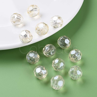 Transparent Acrylic Beads MACR-S373-101-P08-1