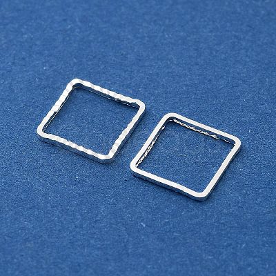 Brass Beads Frames KK-M288-01S-C-1