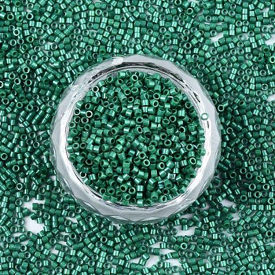 11/0 Grade A Baking Paint Glass Seed Beads SEED-S030-1039-1