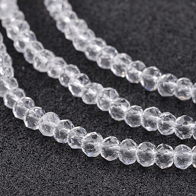 Electroplate Glass Bead Strands EGLA-G014-2mm-01-1