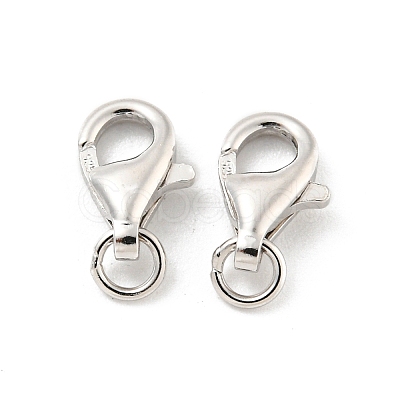 925 Sterling Silver Lobster Claw Clasps LS-STER-C005-09P-1