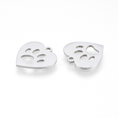 Non-Tarnish 201 Stainless Steel Charms STAS-N090-LA993-1-1