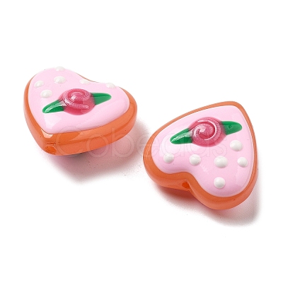 Baking Paint Glass Enamel Beads LAMP-V001-06C-1