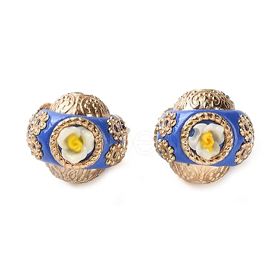 Handmade Polymer Clay Indonesia Beads IPDL-H001-22KCG-01-1