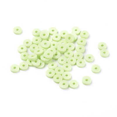 Handmade Polymer Clay Beads CLAY-R067-4.0mm-24-1