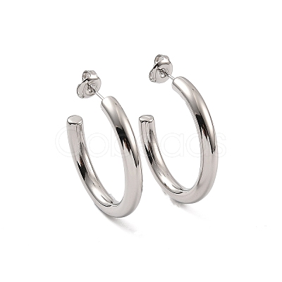 Non-Tarnish 304 Stainless Steel Stud Earrings for Women LS-EJEW-G346-07B-P-1