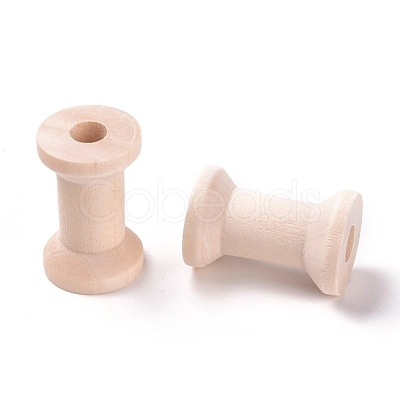 Wood Thread Bobbins ODIS-WH0005-27B-1