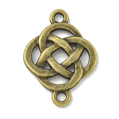 Tibetan Style Alloy Connector Charms TIBE-I026-6023AB-1