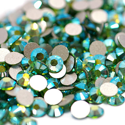Glass Flat Back Rhinestone RGLA-C002-SS20-214AB-1