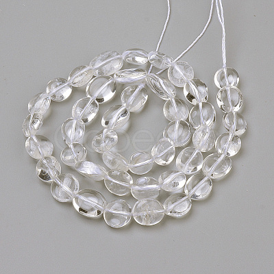 Natural Quartz Crystal Beads Strands X-G-Q952-09-8x10-1