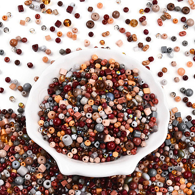Glass Seed Beads SEED-N007-13P-1