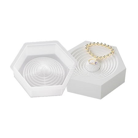 DIY Hexagon Silicone Molds DIY-G113-03A-1