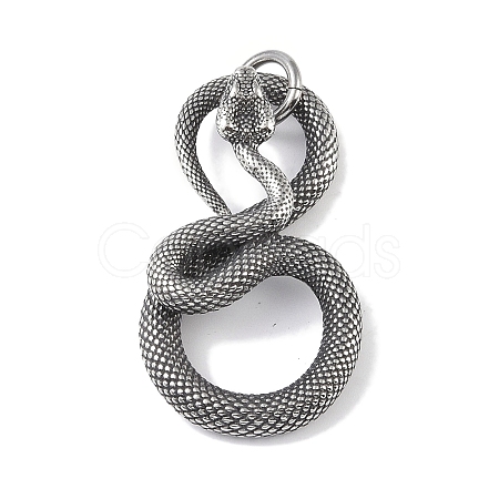 316 Surgical Stainless Steel Pendants STAS-E212-25A-AS-1