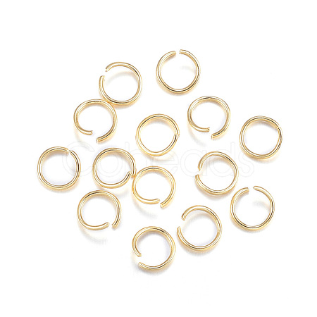 304 Stainless Steel Open Jump Rings A-STAS-F084-21G-1