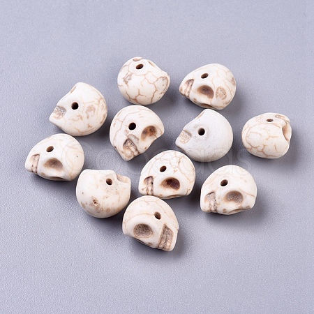 Synthetic Magnesite Bead Strands G-P228-74-1
