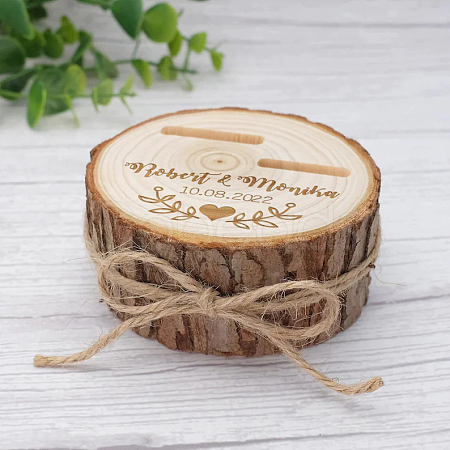 Column Wooden Ring Holder HULI-PW0002-099-1