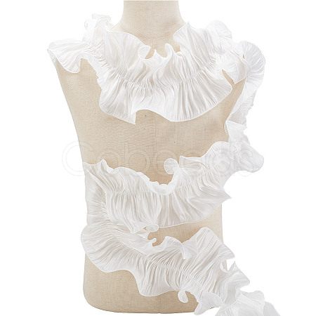 Polyester Organza Wavy Lace WH-WG75920-01-1