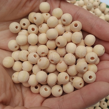 500Pcs Wood Beads FS-WG97363-02-1