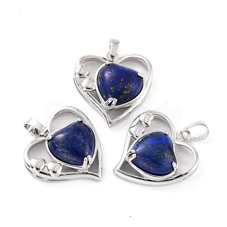 Natural Lapis Lazuli Pendants G-C236-01D-P-RS-1