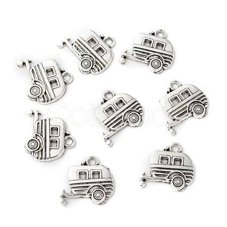 Tibetan Style Alloy Pendants X-TIBE-T010-24AS-RS-1