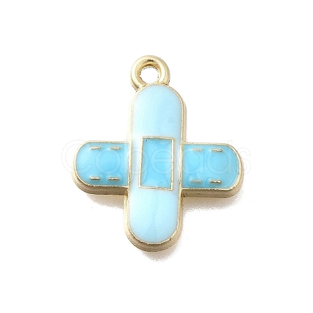 Medical Theme Alloy Enamel Pendants FIND-G090-02C-02-1