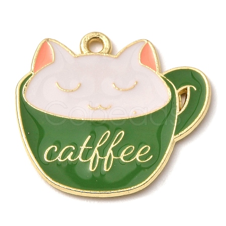 Zinc Alloy Enamel Pendants ENAM-Z005-03B-G-1