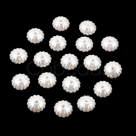ABS Plastic Imitation Pearl Beads PL-CBA8DB3-20-1