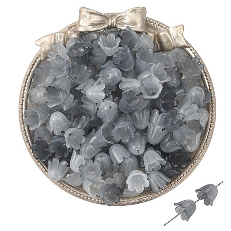 100Pcs Acrylic Bead Caps PW-WGF2E45-05-1