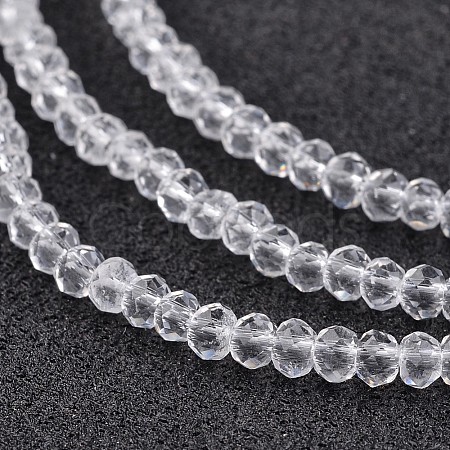 Electroplate Glass Bead Strands EGLA-G014-2mm-01-1