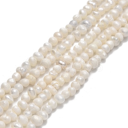 Natural Cultured Freshwater Pearl Beads Strands X-PEAR-F018-11-1